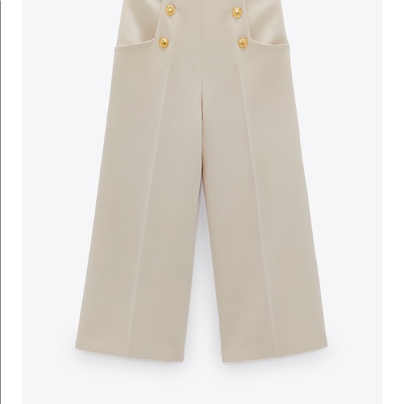 Zara Buttoned Culottes - Picture 6 of 11